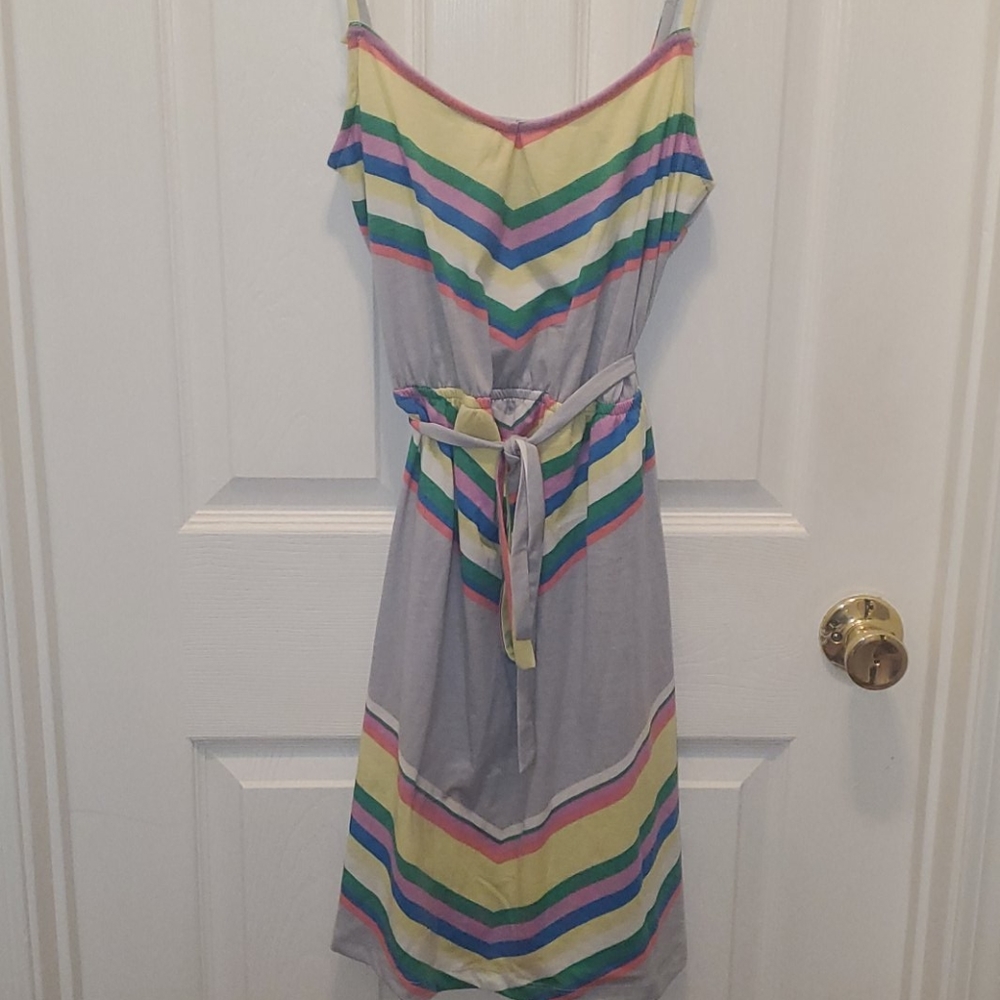 🟢 Women's Asymmetrical striped dress🟢